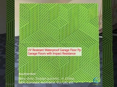 Ανθεκτικό στις υπεριώδεις ακτινοβολίες υδροστεγές δάπεδο γκαράζ