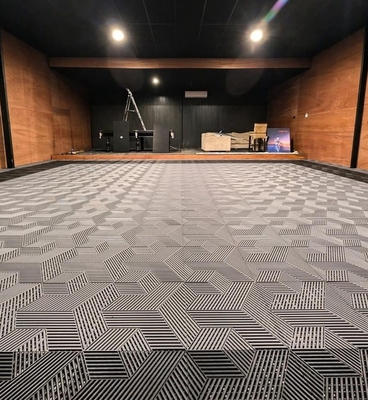 3D Interlocking Βινύλιο Γεωργείο πλακάκια 0,7 ίντσες πάχος ASTM D2047