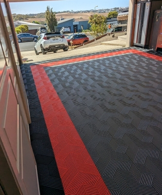 40x40 πλακάκια γκαράζ από πολυπροπυλένιο 18mm βαρέα πλακάκια γκαράζ